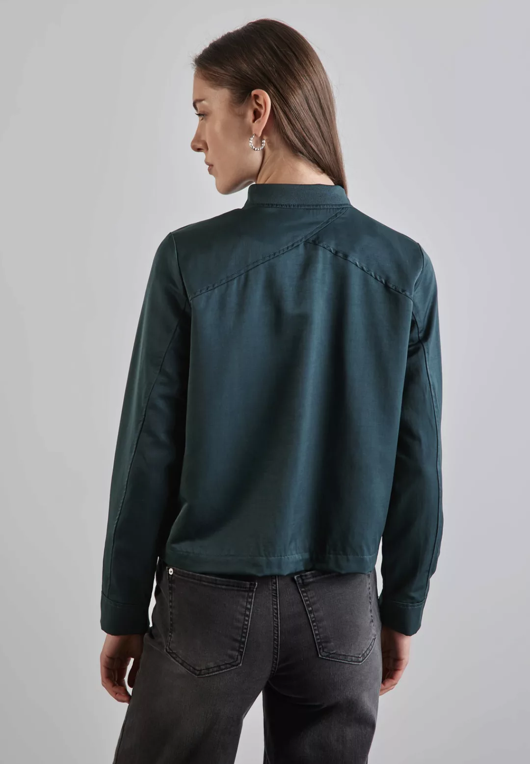 STREET ONE Blouson, ohne Kapuze, aus softer Viskose günstig online kaufen