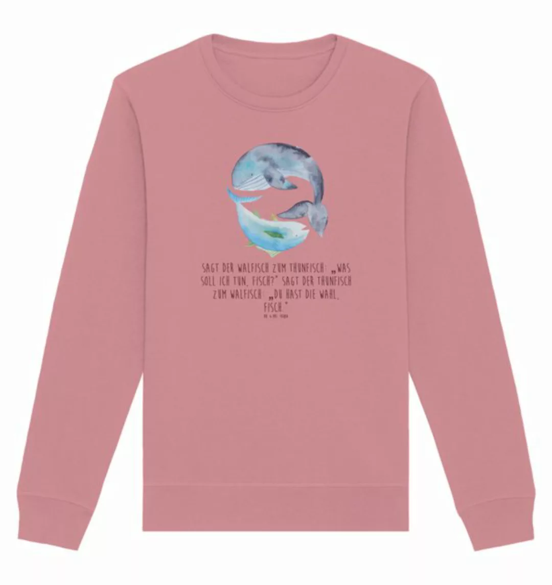 Mr. & Mrs. Panda Longpullover Größe S Walfisch Thunfisch - Canyon Pink - Ge günstig online kaufen