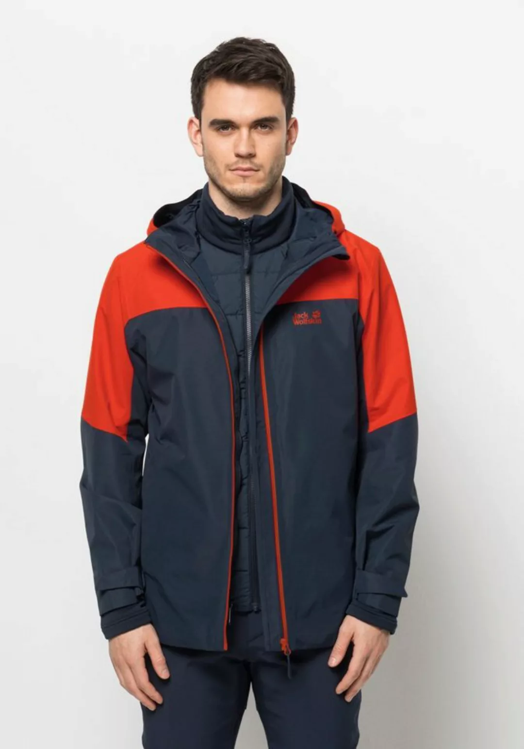 Jack Wolfskin 3-in-1-Funktionsjacke GLAABACH 3IN1 JKT M günstig online kaufen