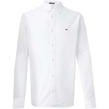 Tommy Jeans  Hemdbluse Regular Oxford Shirt Ecru günstig online kaufen