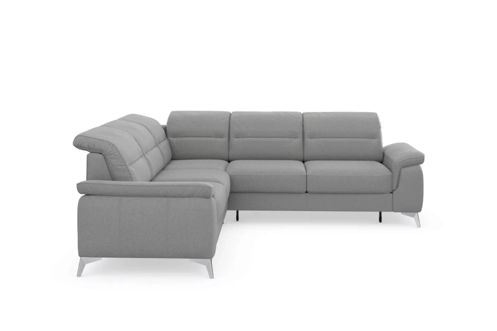 sit&more Ecksofa »Sinatra L-Form«, optional mit Kopfteilverstellung und Arm günstig online kaufen