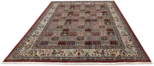 morgenland Wollteppich »Moud Blumenmuster 292 x 205 cm«, rechteckig, 10 mm günstig online kaufen