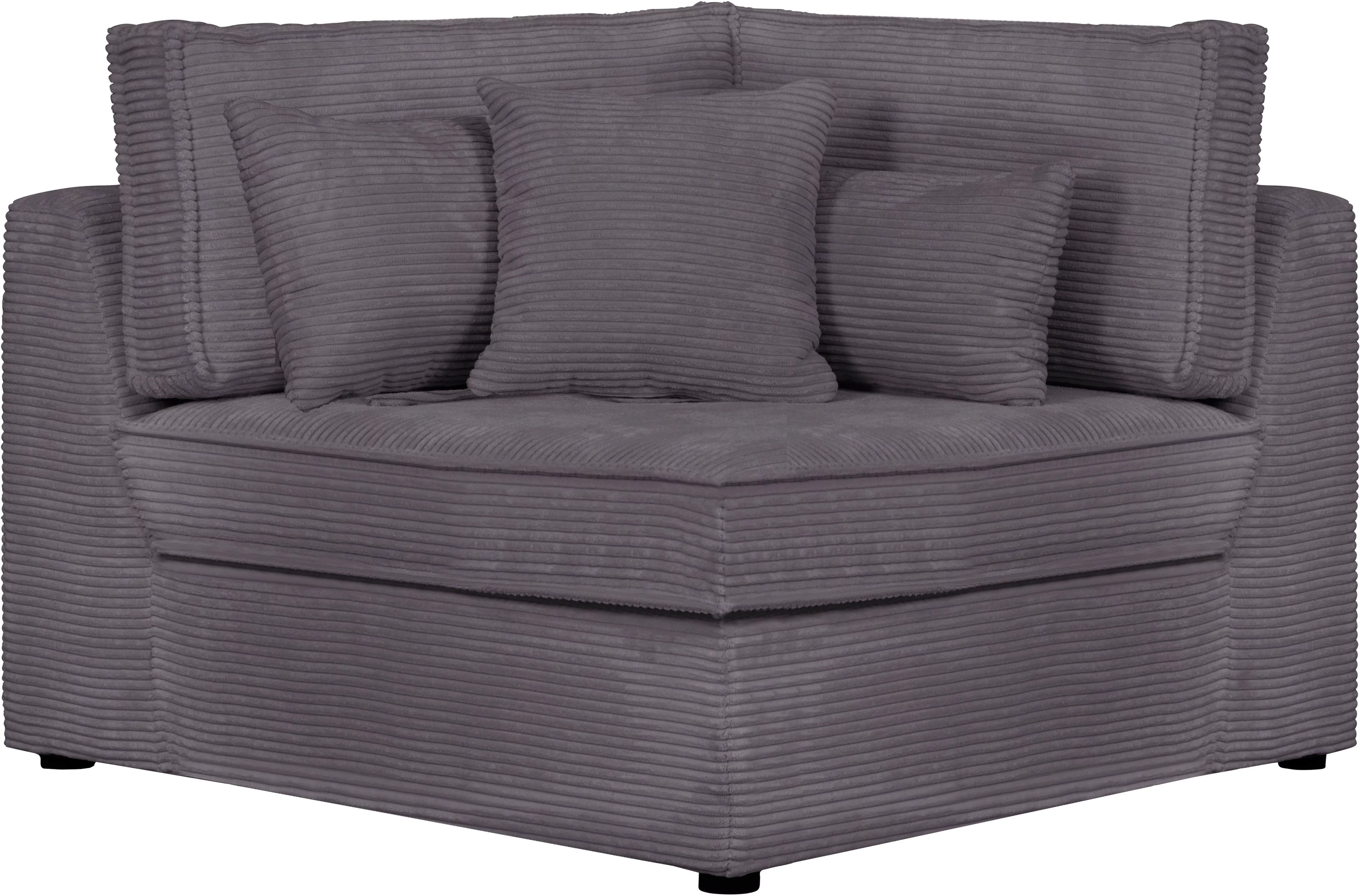 RAUM.ID Sofa-Eckelement "Florid", Teil eines Modulsofas, fester Sitzkomfort günstig online kaufen