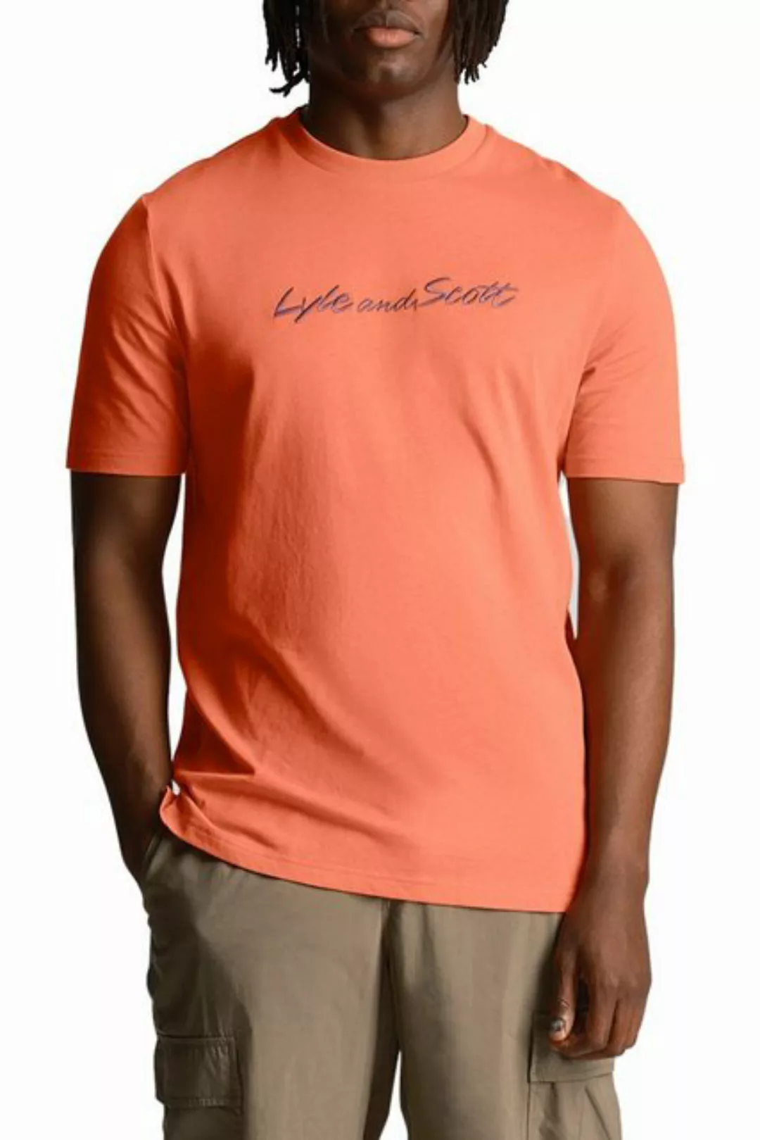 Lyle & Scott T-Shirt Mit Brustprint günstig online kaufen