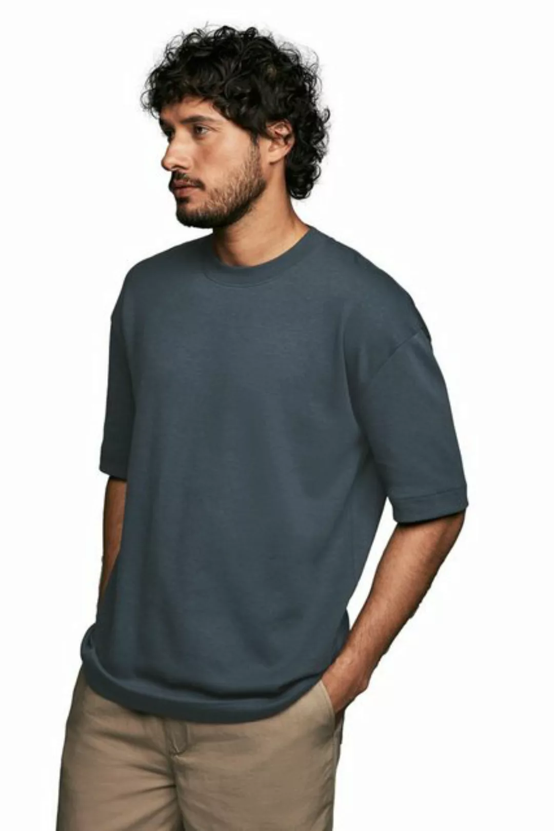 Next Stretch-Jeans T-Shirt im Relaxed-Fit (1-tlg) günstig online kaufen