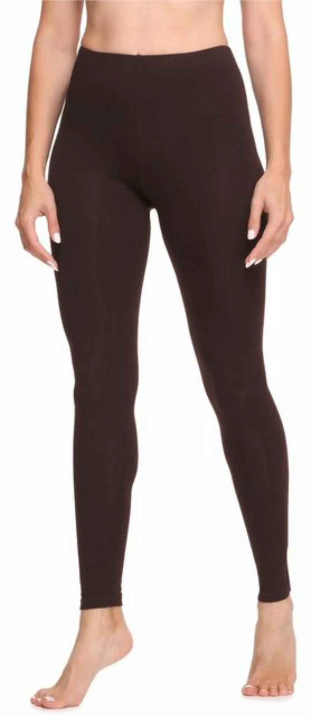 Ladeheid Leggings Damen Lange Hosen aus Baumwolle LA40-133 (1-tlg) bequem, günstig online kaufen