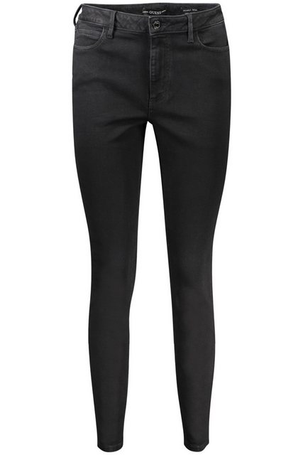 GUESS JEANS 5-Pocket-Jeans Damen-Jeans Skinny High Schwarz: Nachhaltige Den günstig online kaufen