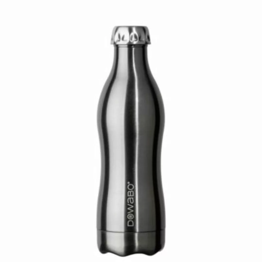 DOWABO® Isolierflasche Trinkflasche silver 500ml silber günstig online kaufen
