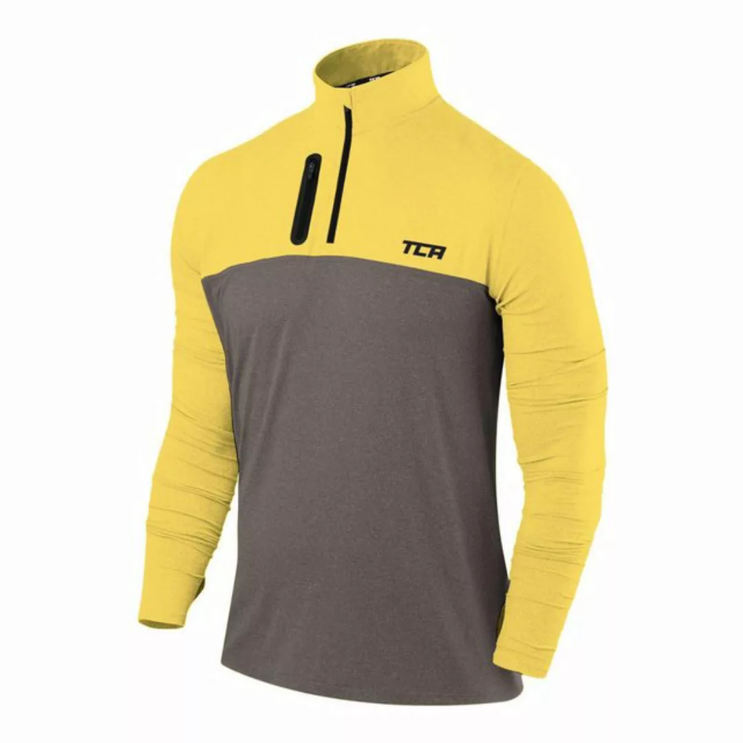 TCA Langarmshirt TCA Herren Fusion Pro Quickdry Langarm Laufshirt - Dunkelg günstig online kaufen