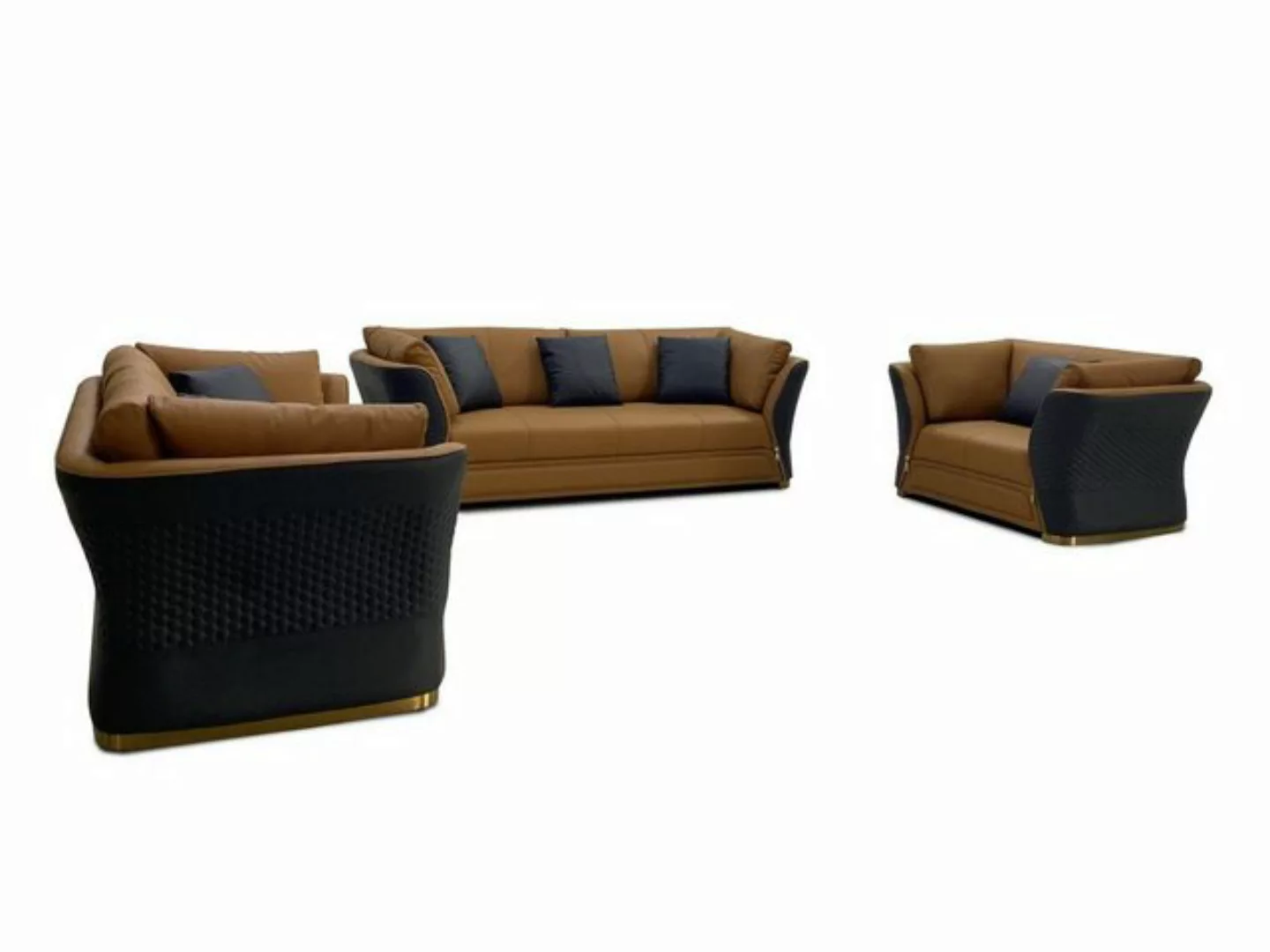 JVmoebel 3-Sitzer, Sofa Dreisitzer Couch Polster Design Sitz Sofas Zimmer M günstig online kaufen
