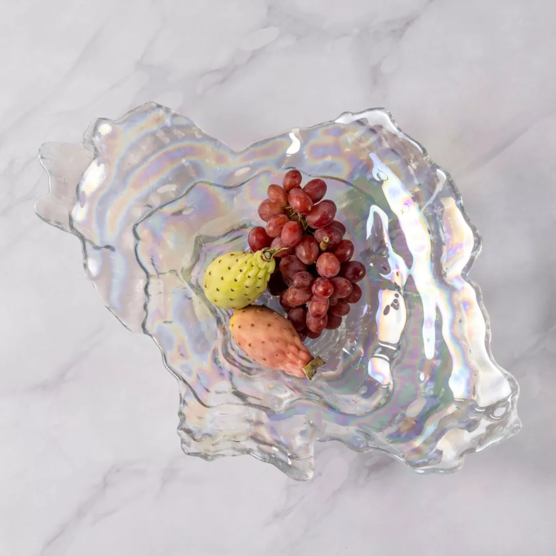 LEONARDO Schale »POESIA«, 4 tlg., aus Glas, extravaganter Stil günstig online kaufen