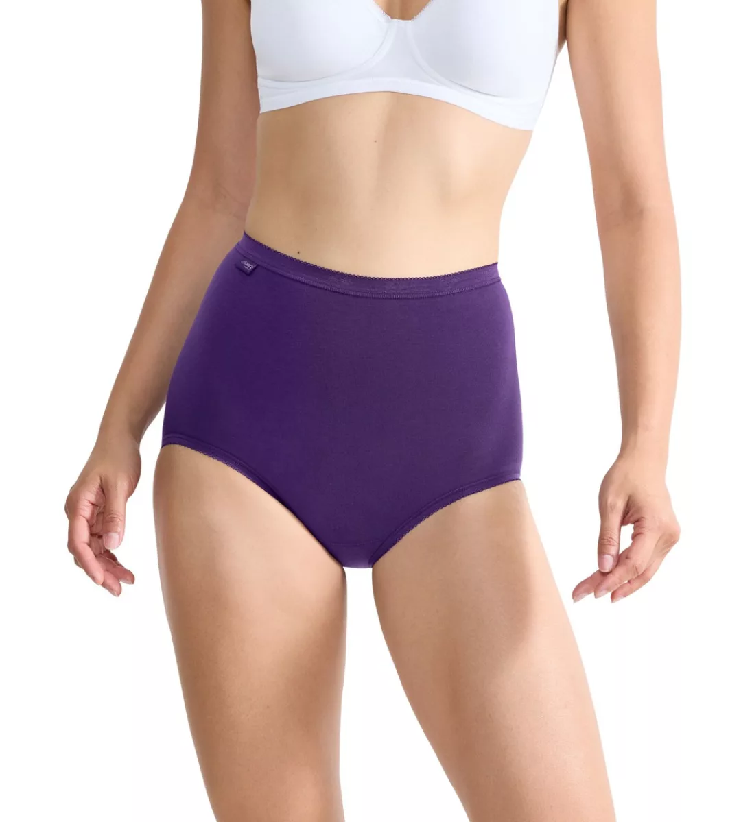 sloggi Maxislip "Basic+", (3er Pack), Baumwollmischung, weiche Nähte, Singl günstig online kaufen