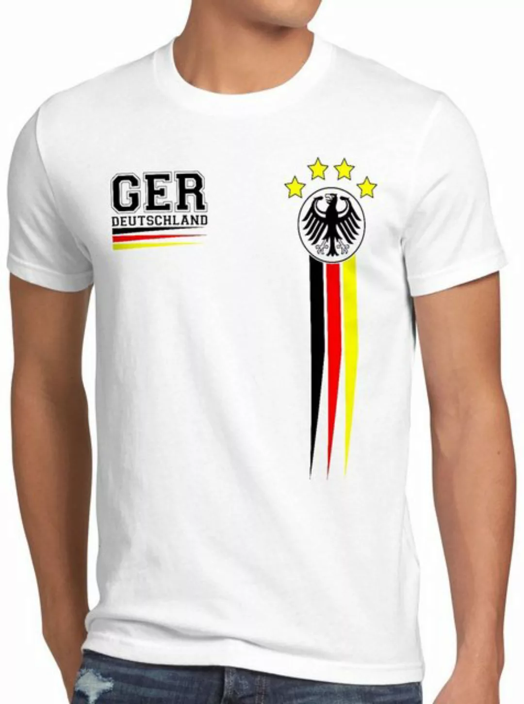 style3 T-Shirt Deutschland WM 2026 Weltmeister trikot fahne fußball stadion günstig online kaufen