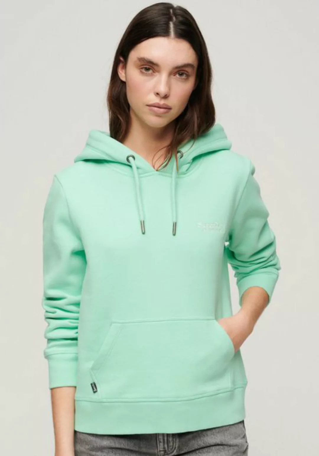 Superdry Kapuzensweatshirt ESSENTIAL LOGO HOODIE günstig online kaufen