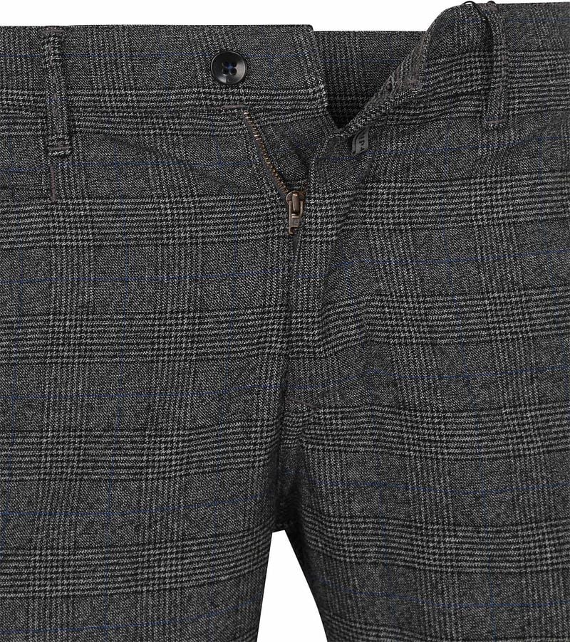 Pierre Cardin Lyon Hose kariert Grau - Größe W 31 - L 34 günstig online kaufen