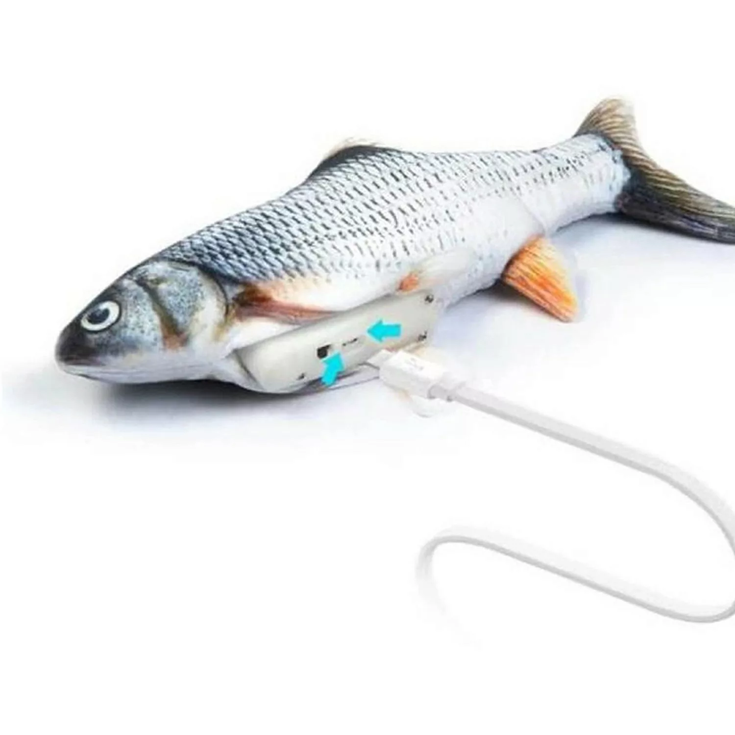 Magic Fish Zappelfisch-Spielzeug für Katzen 32 cm günstig online kaufen