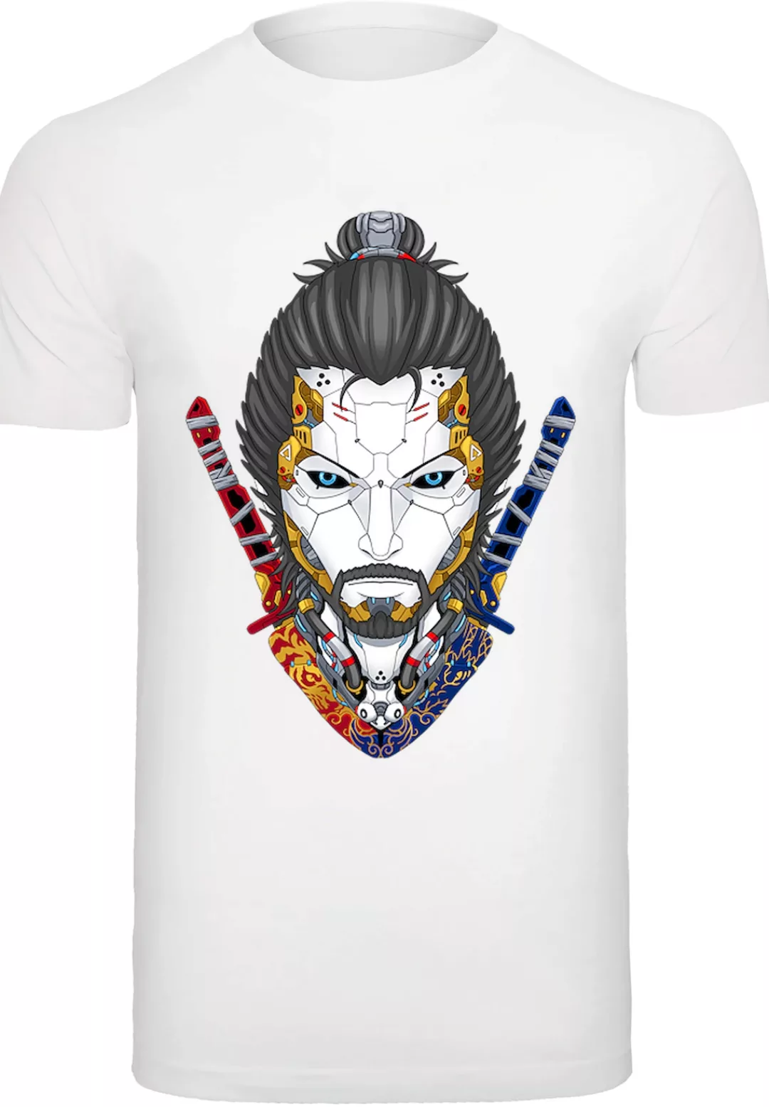 F4NT4STIC T-Shirt "Cyberpunk Samurai", Print günstig online kaufen