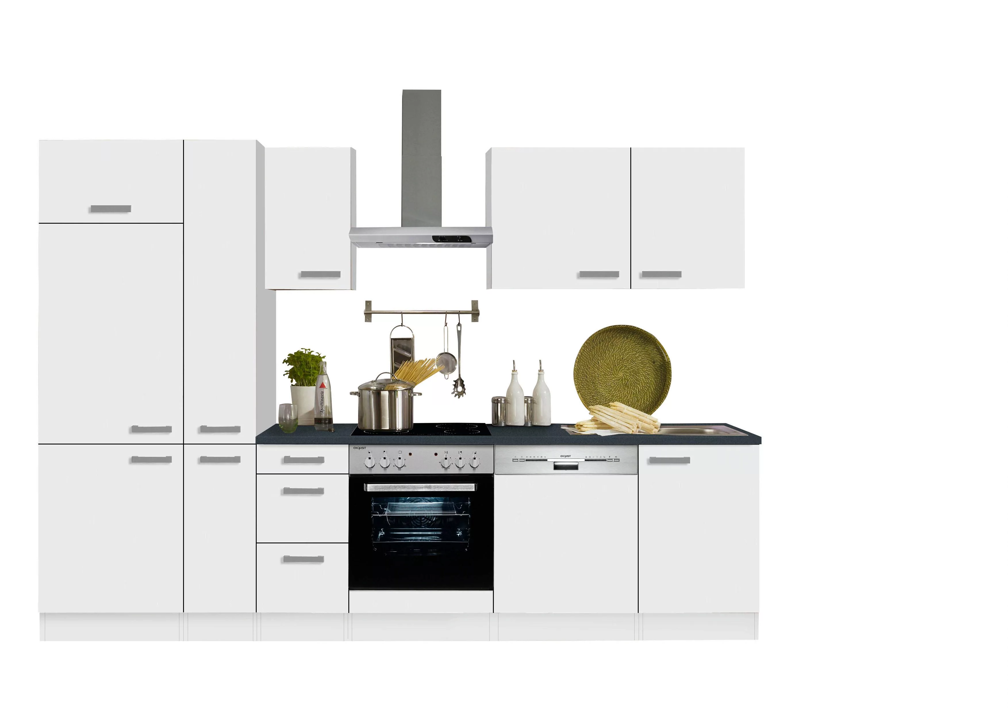 OPTIFIT Küchenzeile "Odense", mit E-Geräten, Breite 300 cm mit 28 mm starke günstig online kaufen