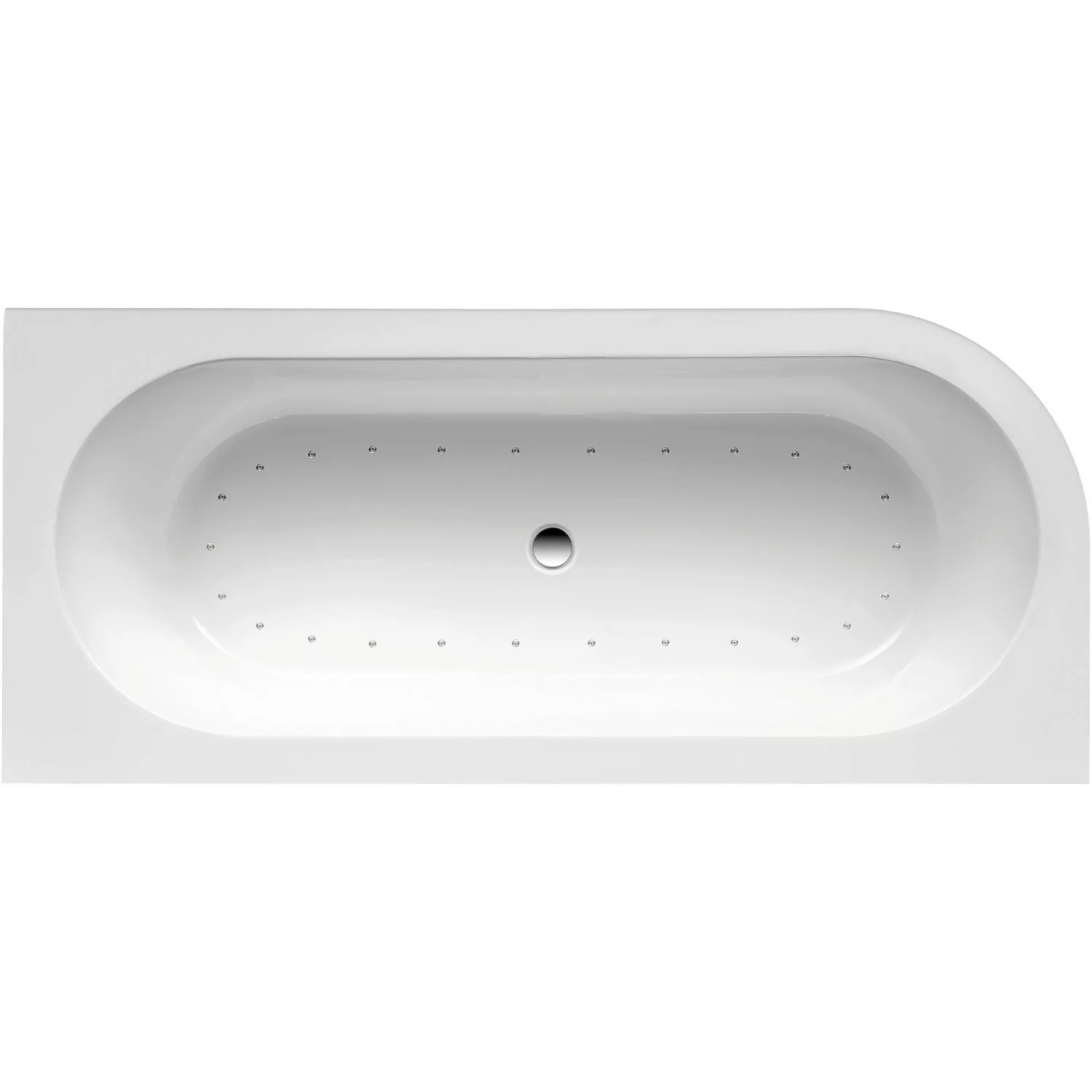 Ottofond Whirlpool Links Modena Corner Komfort-Silentsystem 178 cm x 78 cm günstig online kaufen