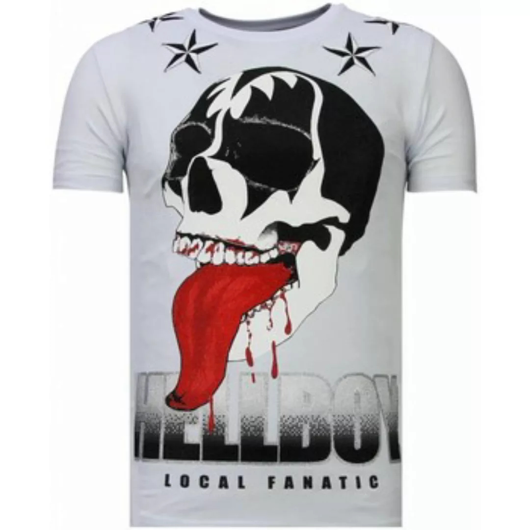 Local Fanatic  T-Shirt Hellboy Strass günstig online kaufen