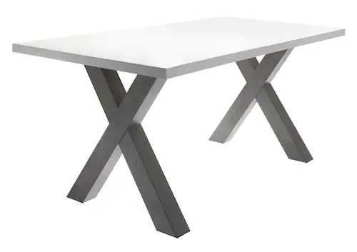 Mäusbacher Esstisch "Mister, TOPSELLER", (), Gestell in X-Form günstig online kaufen