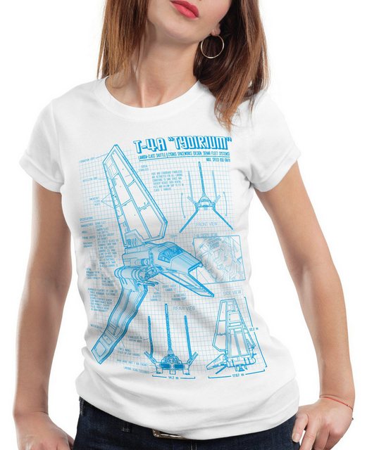 style3 T-Shirt Tydirium Lambda T-4A Shuttle star krieg wars imperium der st günstig online kaufen