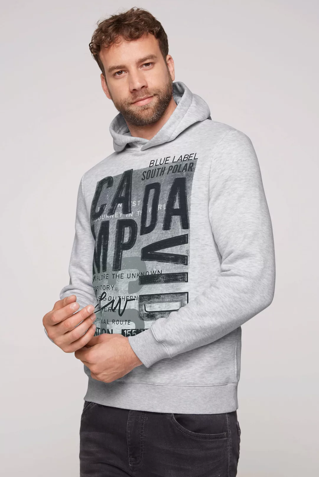 CAMP DAVID Kapuzensweatshirt, mit weicher Innenseite günstig online kaufen