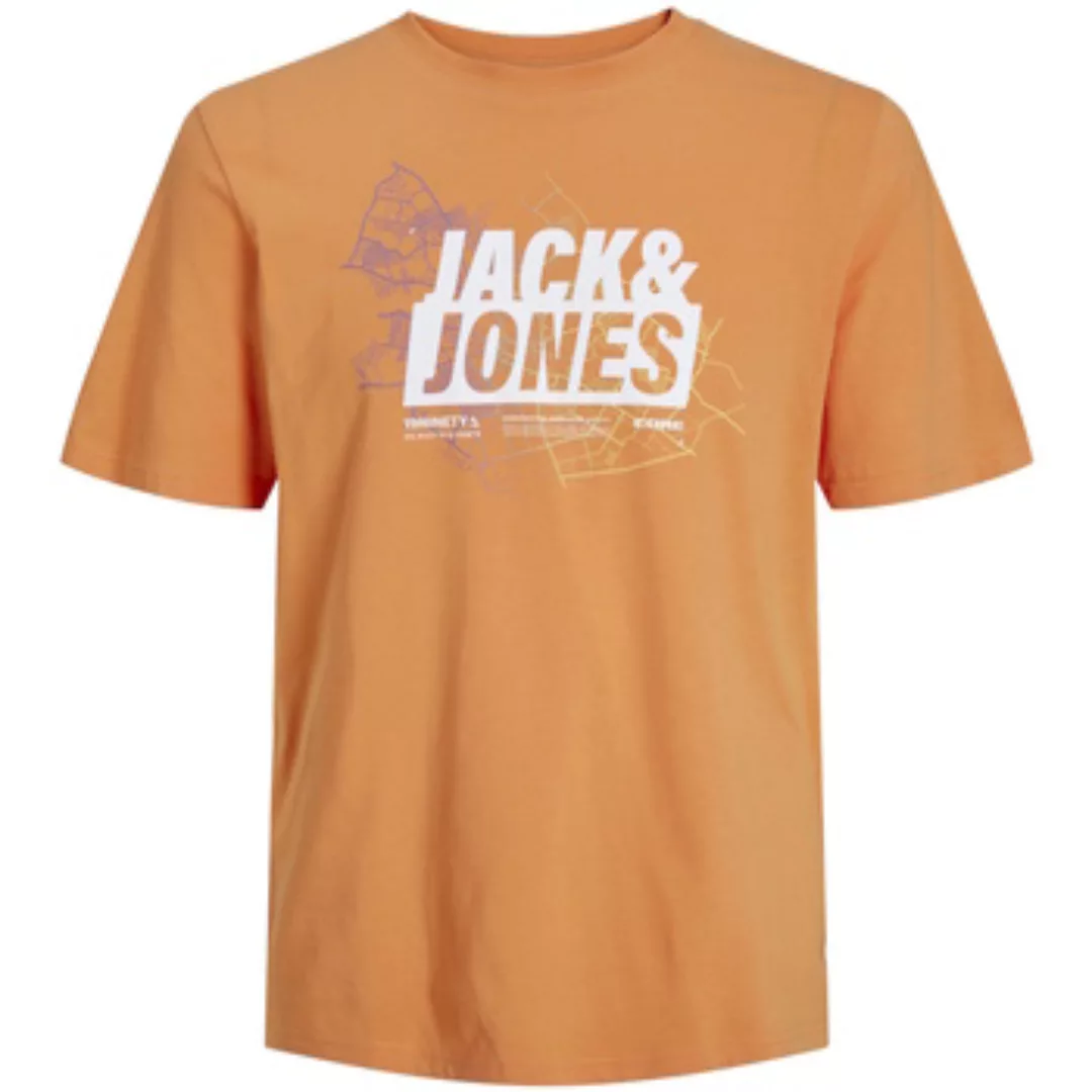 Jack & Jones Herren Rundhals T-Shirt JCOMAP LOGO - Regular Fit günstig online kaufen