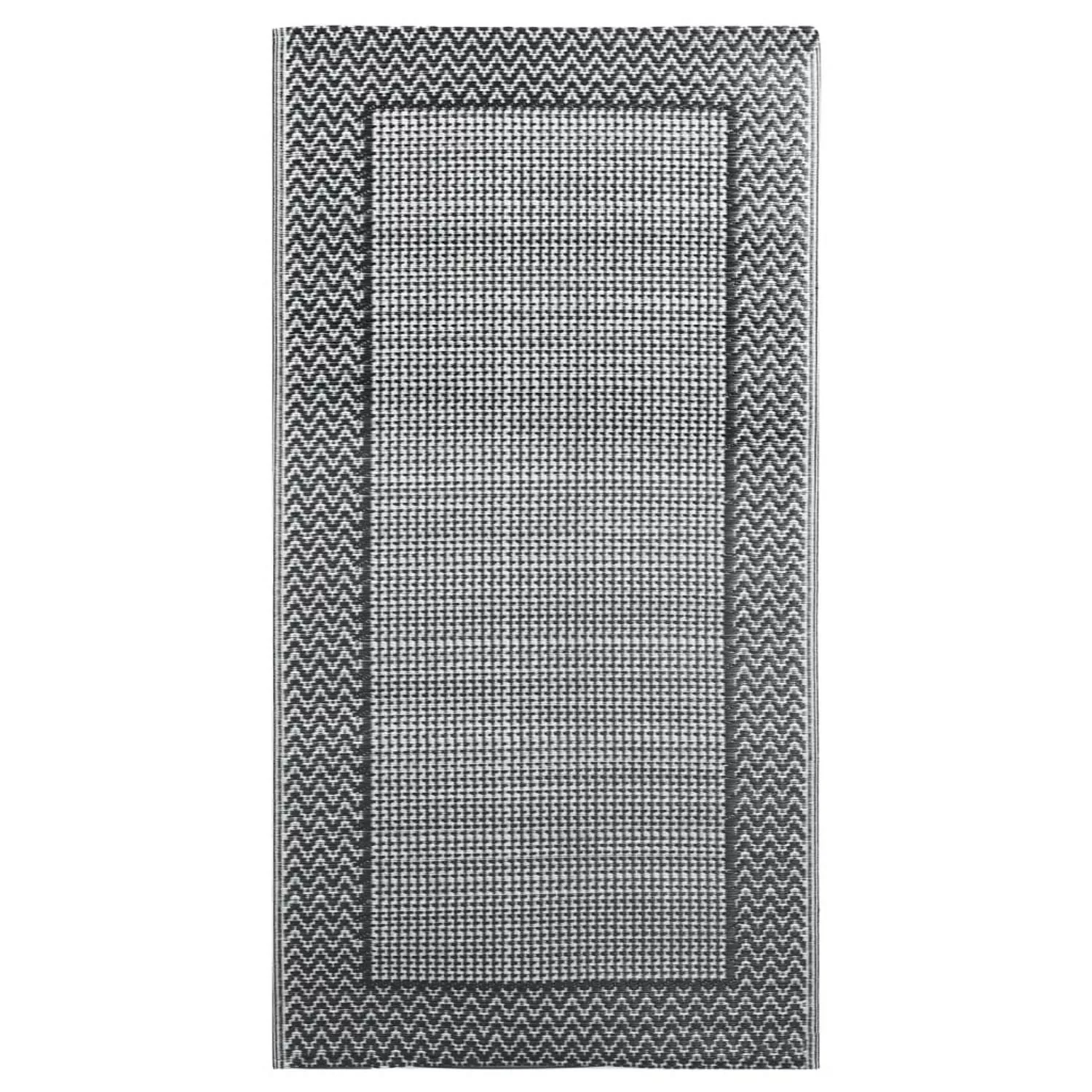 vidaXL Outdoorteppich Grau 80x150 Cm Pp 643932 günstig online kaufen