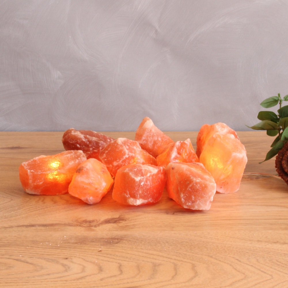 HIMALAYA SALT DREAMS Salzkristall-Tischlampe »Leuchtkristalle«, Handgeferti günstig online kaufen