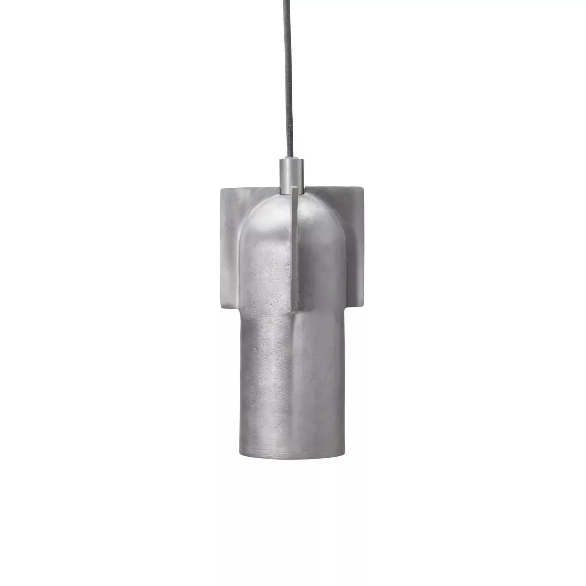 Lampe Akola aus Aluminium in gebürstetem Silber günstig online kaufen