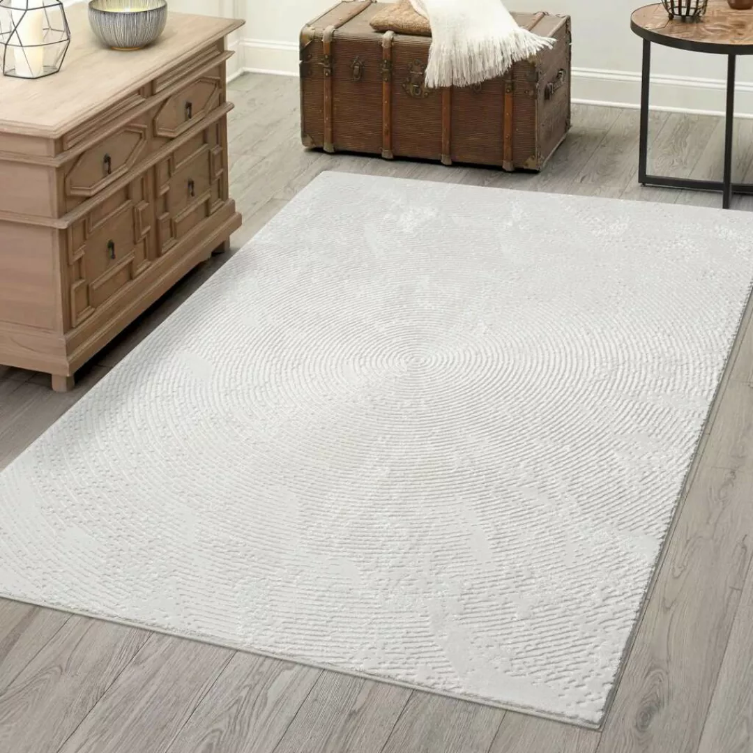 Carpet City Teppich »ANTIK481«, rechteckig, 10 mm Höhe, Kurzflor, 3D-Optik, günstig online kaufen