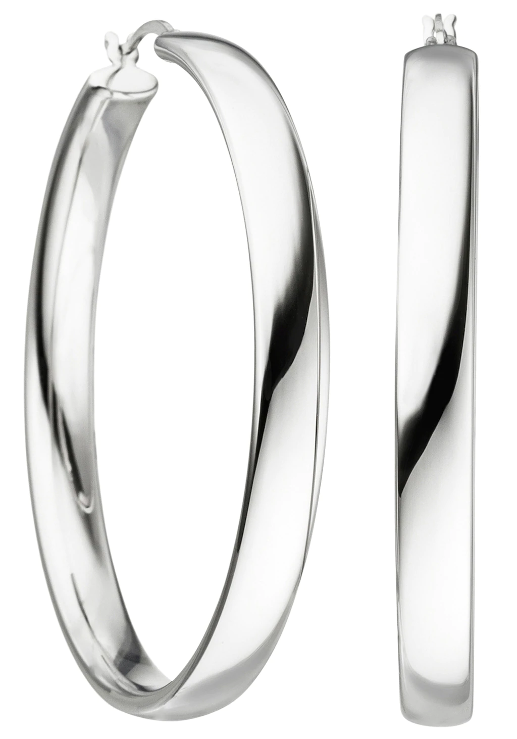 JOBO Paar Creolen "Ohrringe 50 mm", 925 Silber günstig online kaufen
