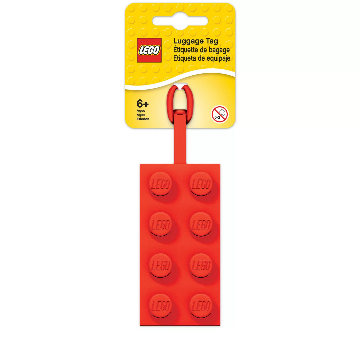Lego® Gepäckanhänger Aus Vinyl - Farbe Rot günstig online kaufen