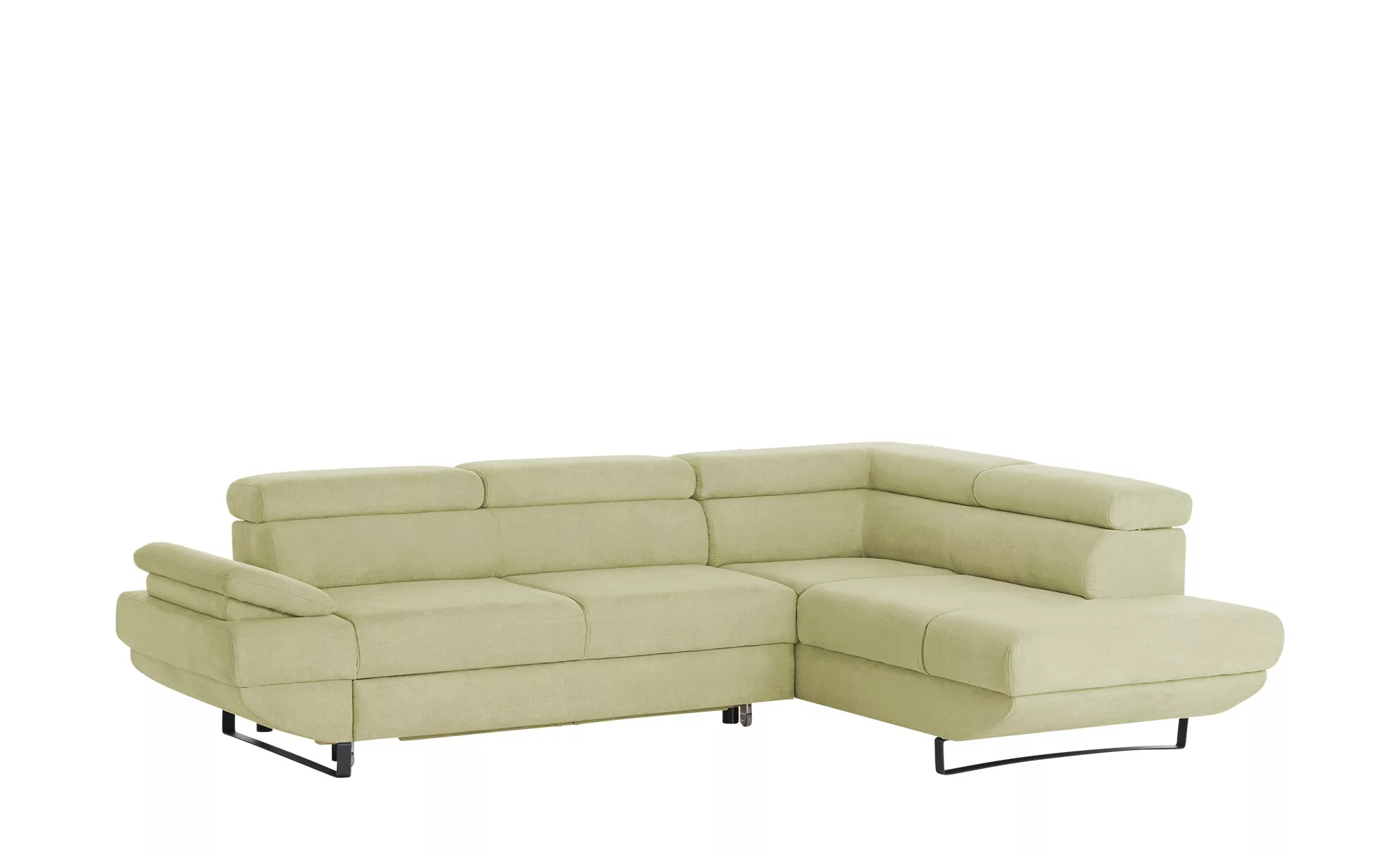 switch Ecksofa aus Mikrofaser Gio ¦ gelb ¦ Maße (cm): B: 200 H: 74 T: 263 P günstig online kaufen