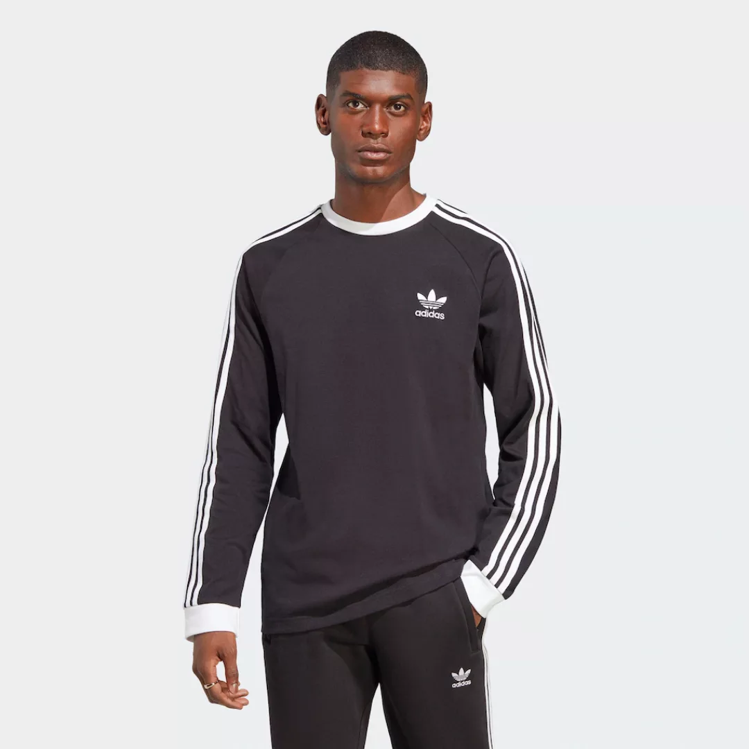 adidas Originals Langarmshirt 3-STRIPES LS T (1-tlg) günstig online kaufen