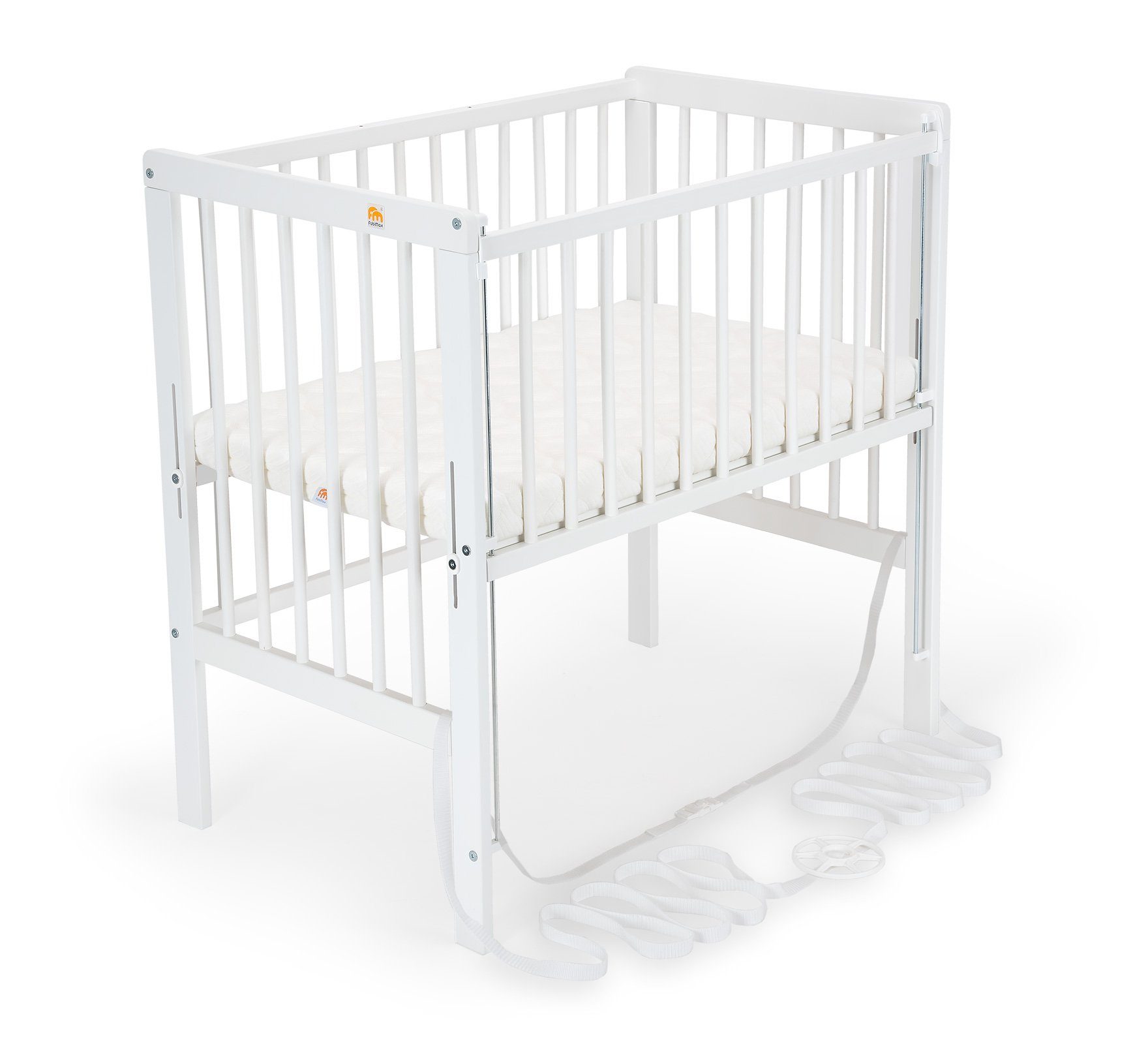 FabiMax Beistellbett Flex weiß, 2in1, Beistellbett günstig online kaufen