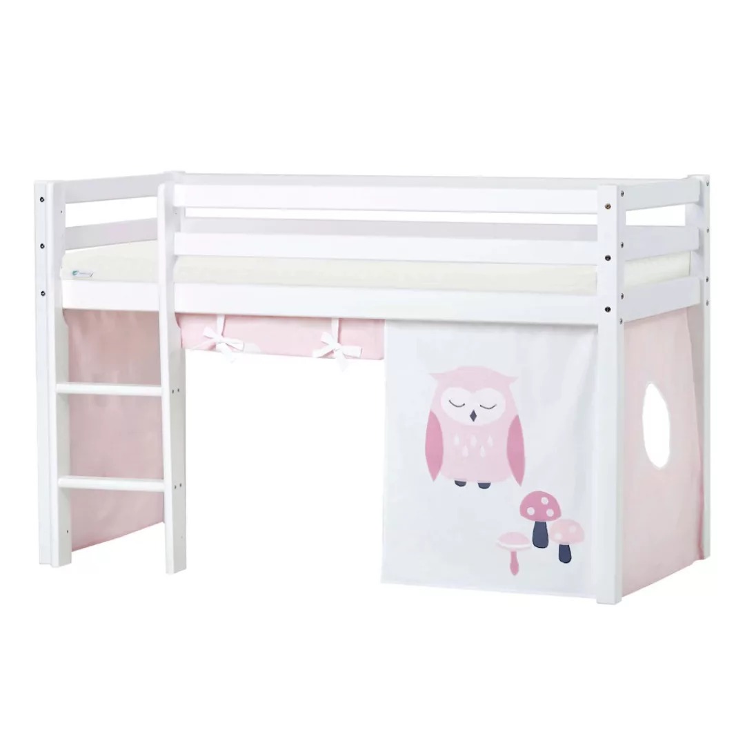 Hoppekids Hochbett "ECO Dream, Kinderbett, Spielbett, Halbhohes Bett aus Ma günstig online kaufen