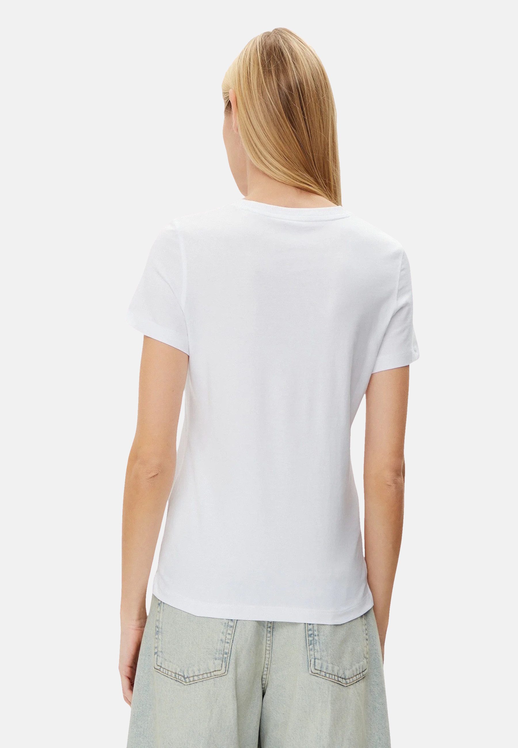 Guess T-Shirt T-Shirt LOVE TRIANGLE Kurzarmshirt günstig online kaufen