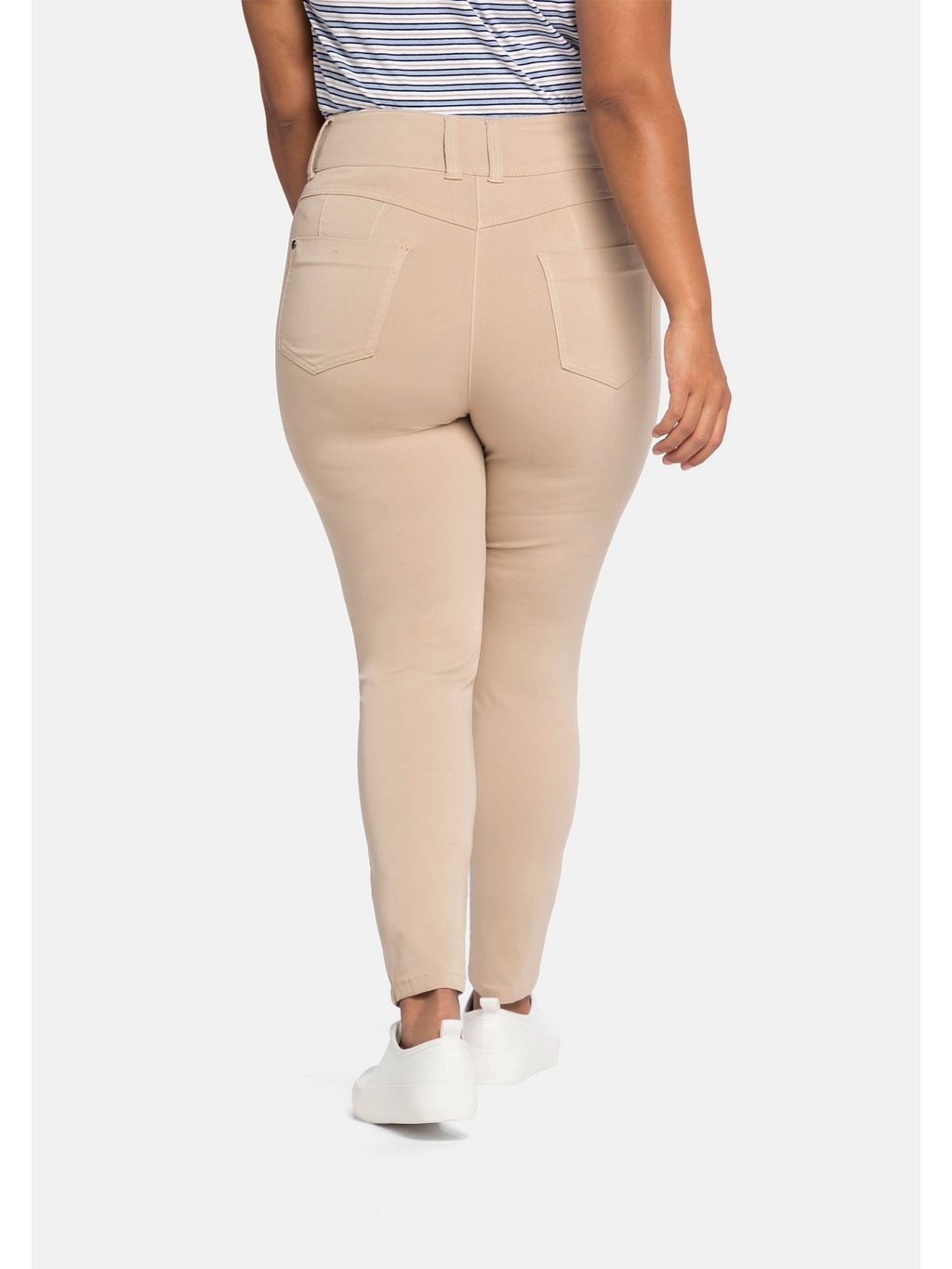 Sheego Stretch-Hose "Große Größen", "Die Skinny" mit High-Waist-Bund günstig online kaufen