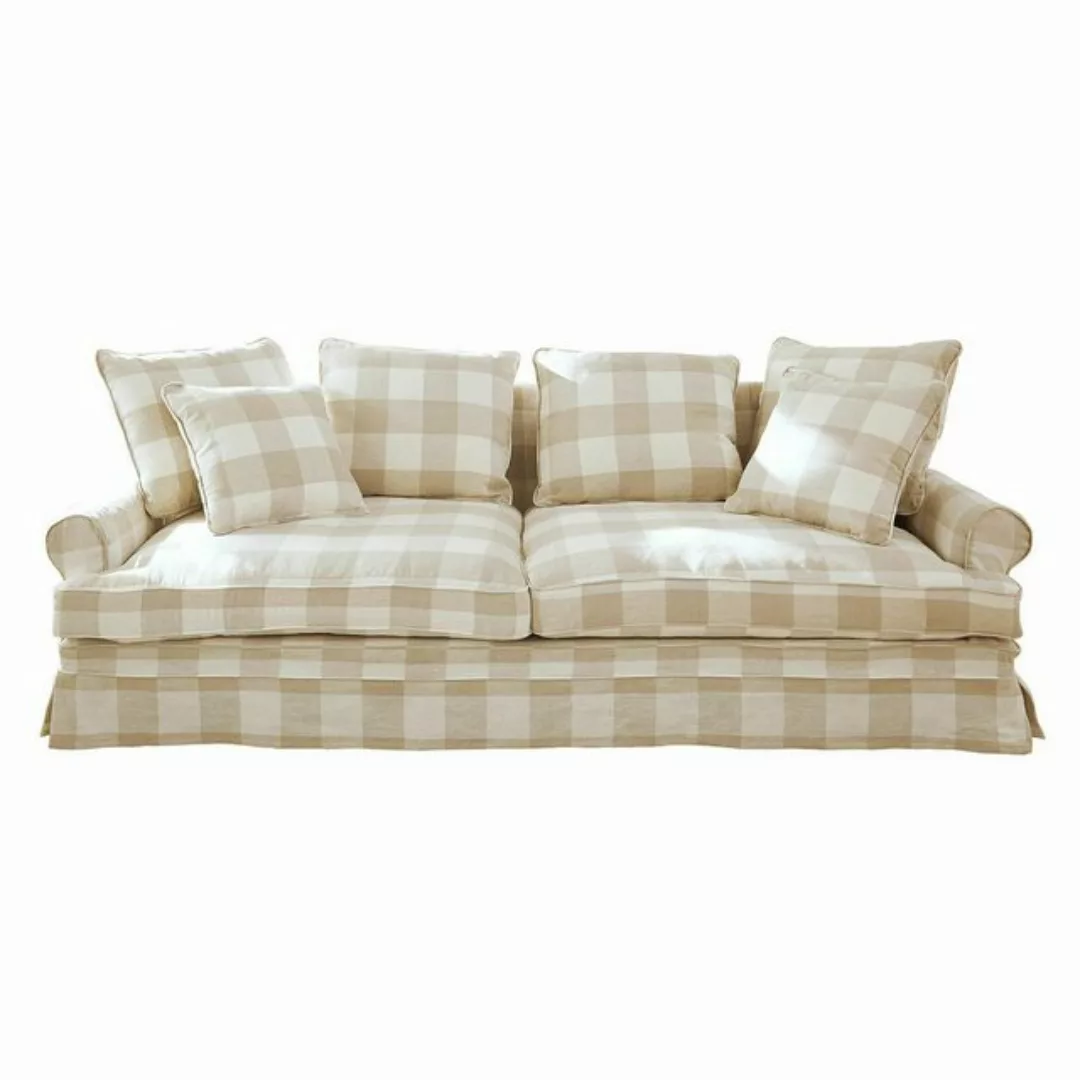 Mirabeau Sofa Sofa Larchwood leinen günstig online kaufen