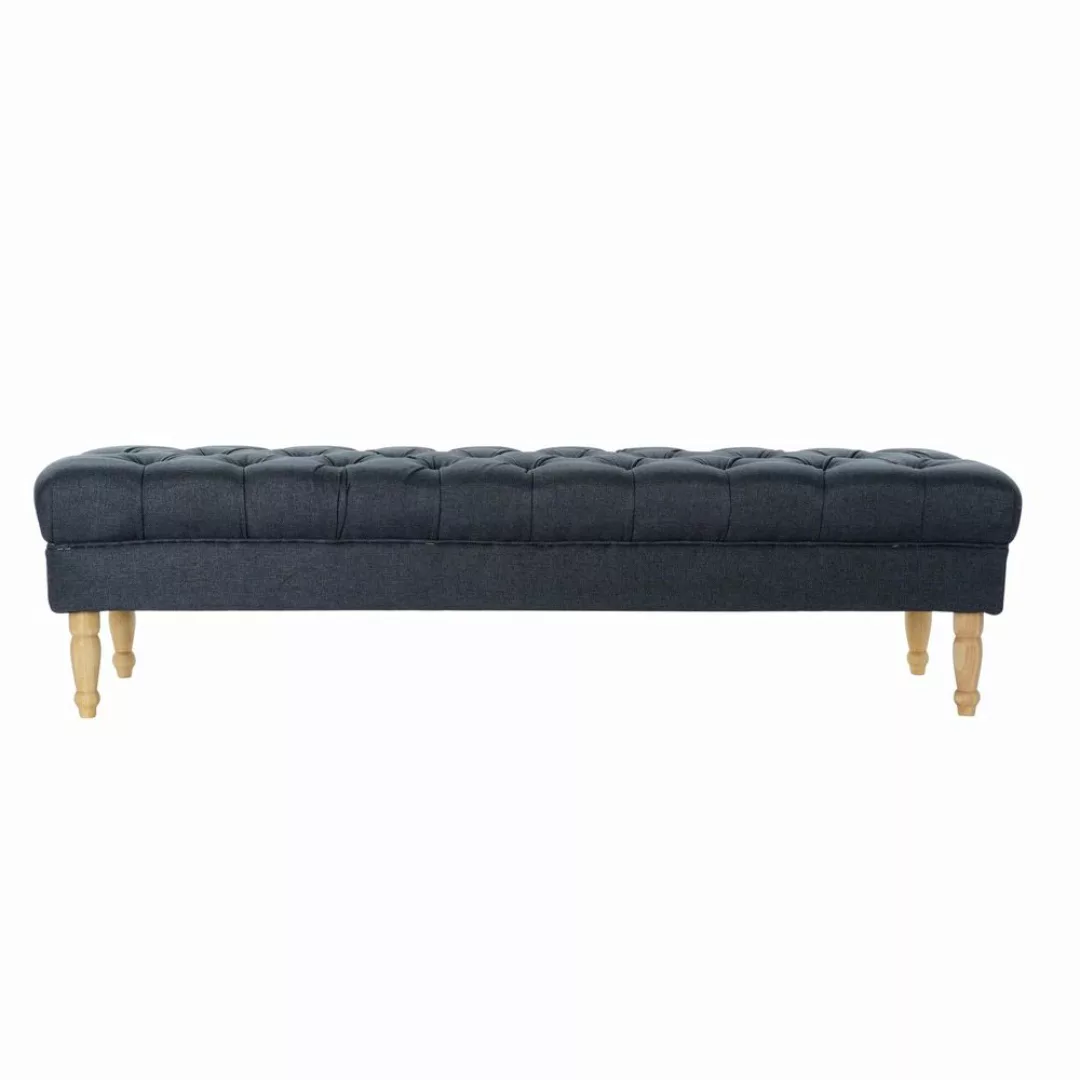 Barhocker Dkd Home Decor   Natürlich Blau Polyester Kautschukholz (158 X 50 günstig online kaufen