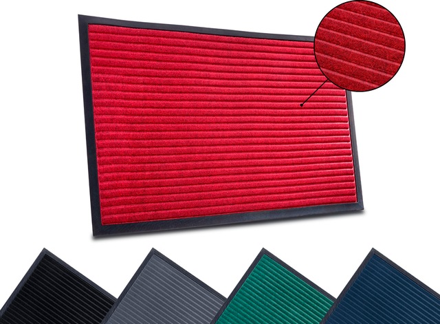 HANSE Home Fußmatte »High Low Striped Mat«, rechteckig, Schmutzfangmatte, r günstig online kaufen