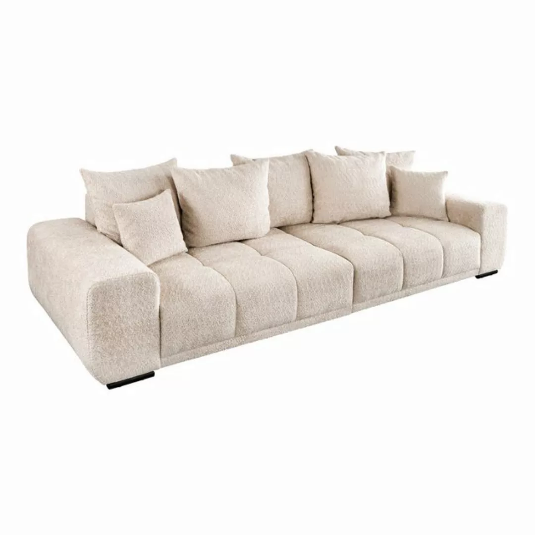 riess-ambiente Big-Sofa ELEGANCIA 285cm champagner beige, Einzelartikel 1 T günstig online kaufen