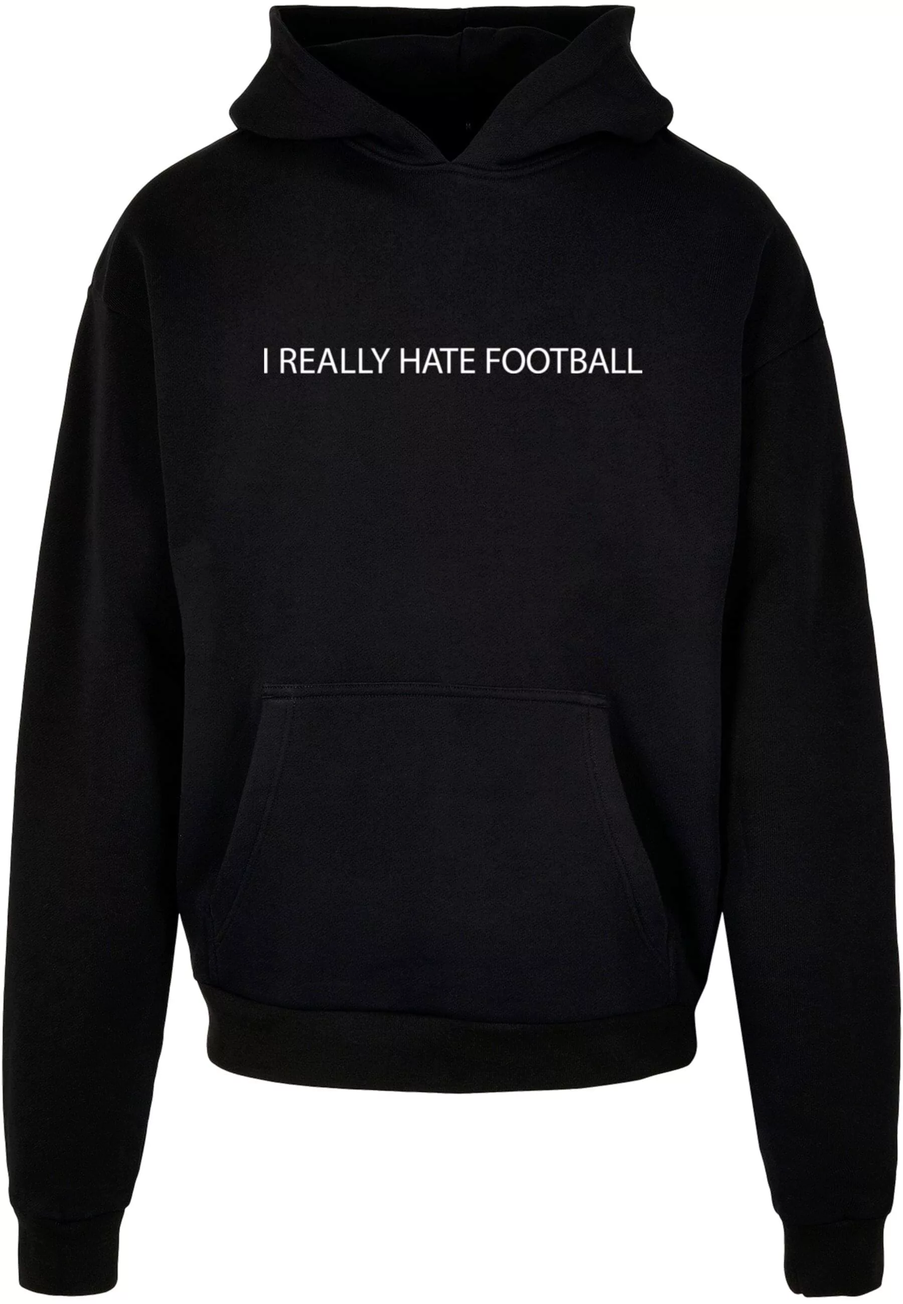 Merchcode Kapuzensweatshirt "Merchcode Herren Hate Football Ultra Heavy Hoo günstig online kaufen