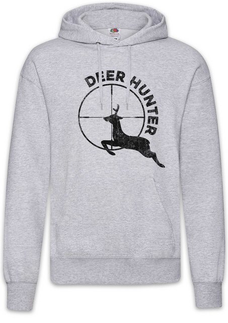 Urban Backwoods Hoodie Deer Hunter Herren Hoodie Hirsch Reh Jagd Jäger Bär günstig online kaufen