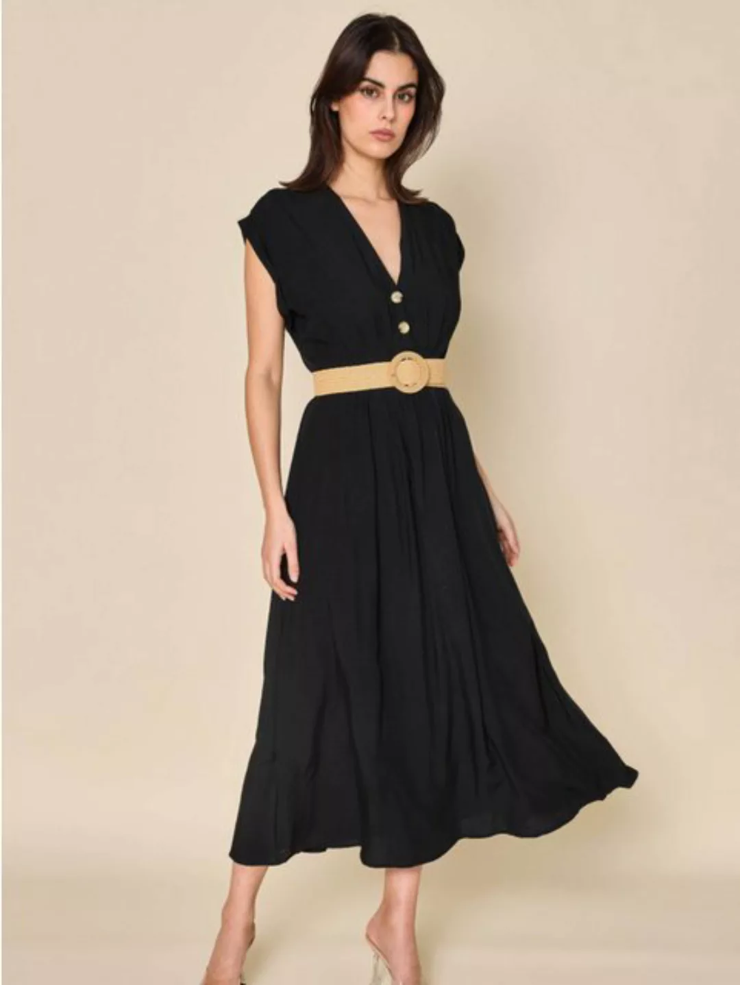ANNIS Fashion & Accessoires Maxikleid "ALIA" (1-tlg) Sommerkleid günstig online kaufen