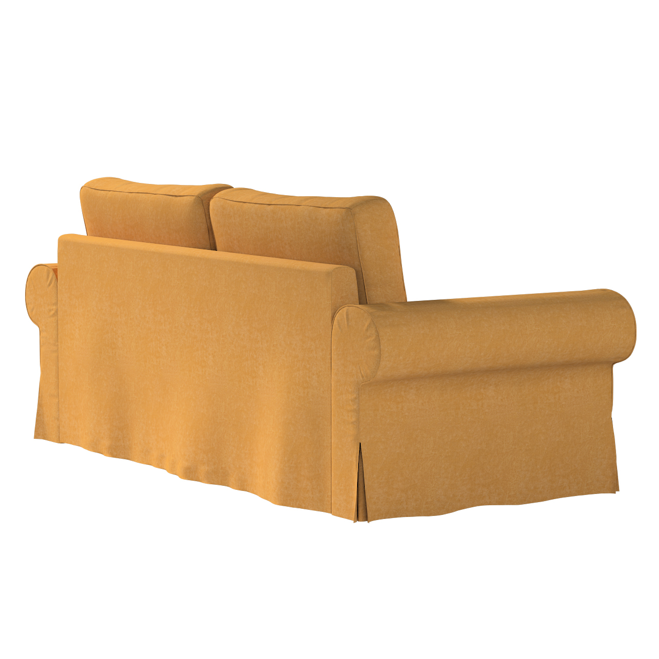 Bezug für Backabro 3-Sitzer Sofa ausklappbar, honiggelb, Bezug für Backabro günstig online kaufen