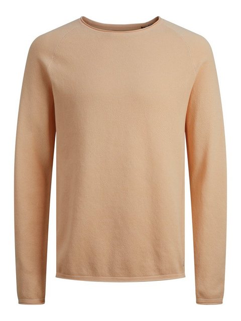 Jack & Jones Rundhalspullover JJEHILL KNIT CREW NECK NOOS aus Strukturstric günstig online kaufen