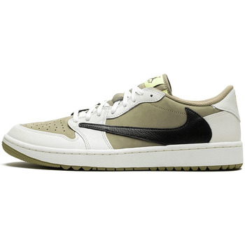 Nike  Sneaker Air Jordan 1 Retro Low Golf Travis Scott Neutral Olive günstig online kaufen